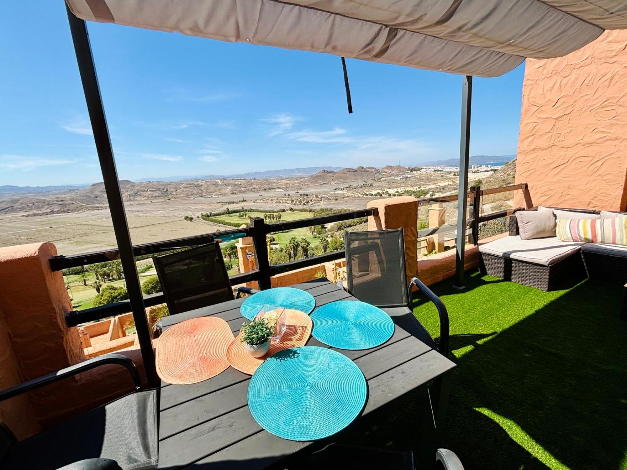 Magnificent Apartment Mar'Y'Golf With Spectacular View! High-Speed Internet, Remote Work Mojácar Exterior foto
